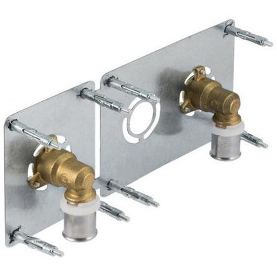 Kit de sortie de cloison 16mmx2 F1/2 entraxe 150mm - COMISA - MU08590KT010