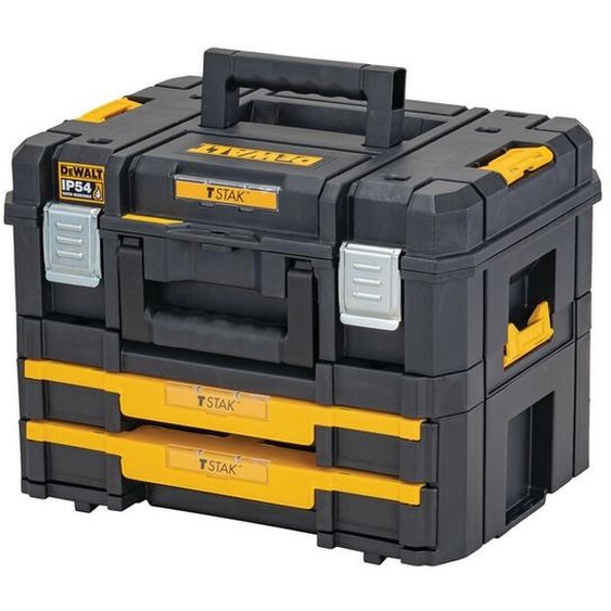 Kit T-STAK 2 pièces petit coffret et tiroir - DEWALT - DWST83395-1