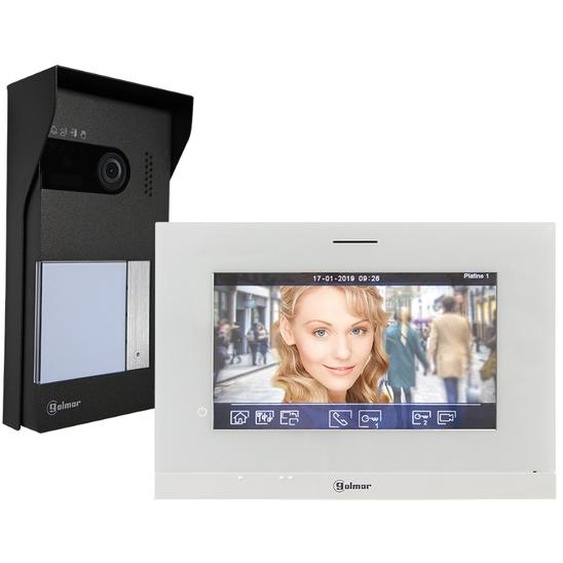 Kit vidéo SOUL LIGHT sans mémoire dimages - GOLMAR - GS5110/ART7LITE