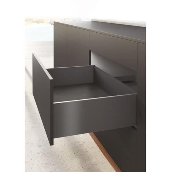 Kits profils côtés AvanTech YOU tiroir casserolier hauteur 187 mm Longueur 450 mm Anthracite