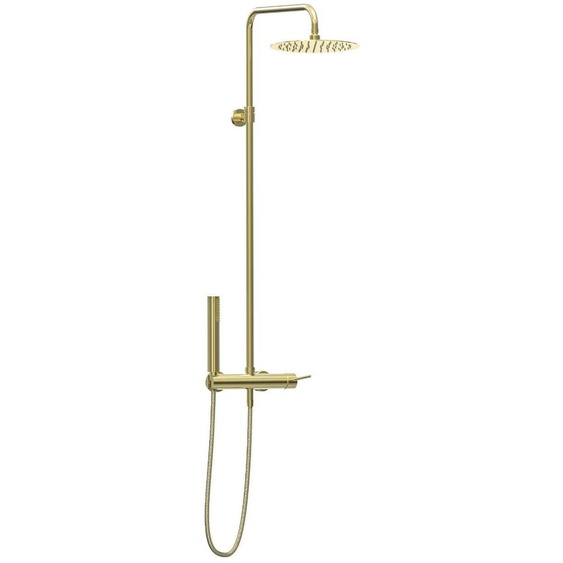 Kiwo colonne de douche mécanique or Essebagno