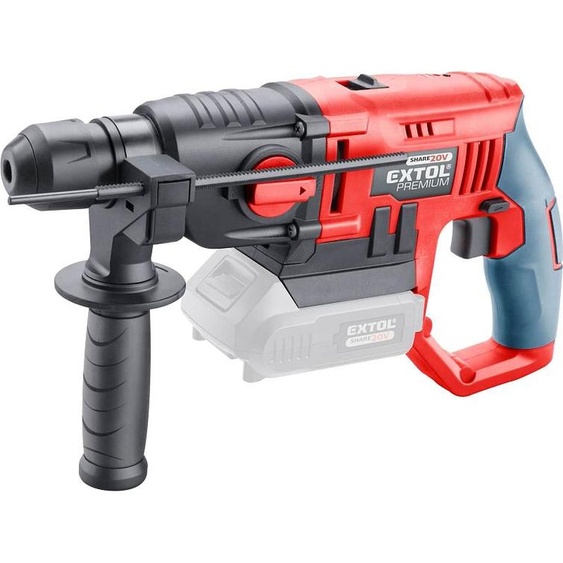 kladivo vrtací aku SHARE20V, 1,2J, SDS plus, 20V Li-ion, bez baterie a nabíjeky