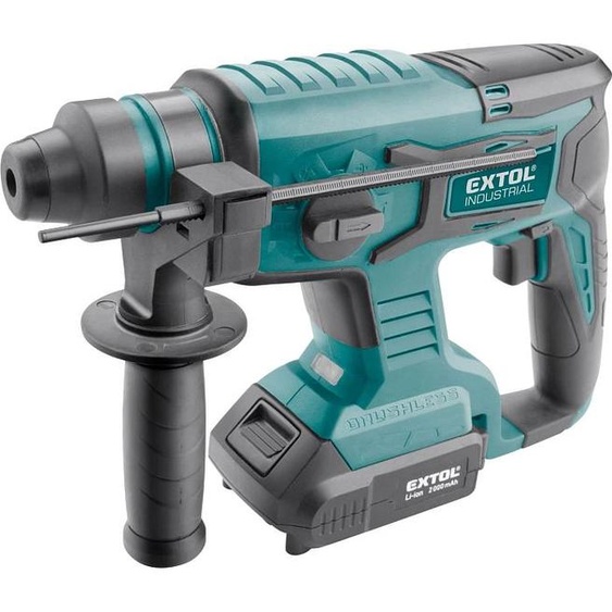 kladivo vrtací aku SHARE20V, 1,7J, SDS plus, BRUSHLESS, 20V Li-ion, 2000mAh