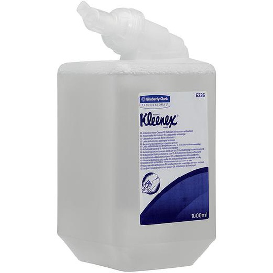 KLEENEX Cartouches savon mains antiseptique Kleenex 1 L, lot de 6