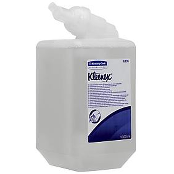 KLEENEX Cartouches savon mains antiseptique Kleenex 1 L, lot de 6