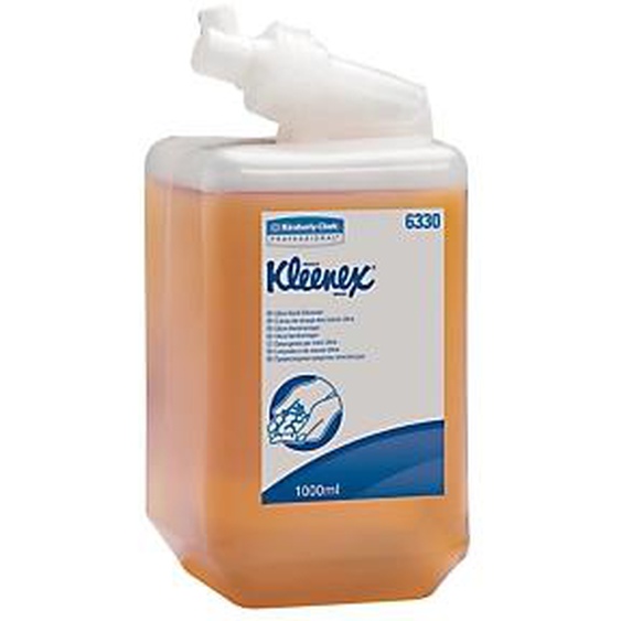 KLEENEX Cartouches savon mains Kleenex Ultra 1 L, lot de 6