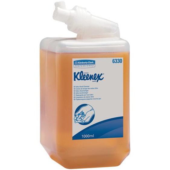 KLEENEX Cartouches savon mains Kleenex Ultra 1 L, lot de 6
