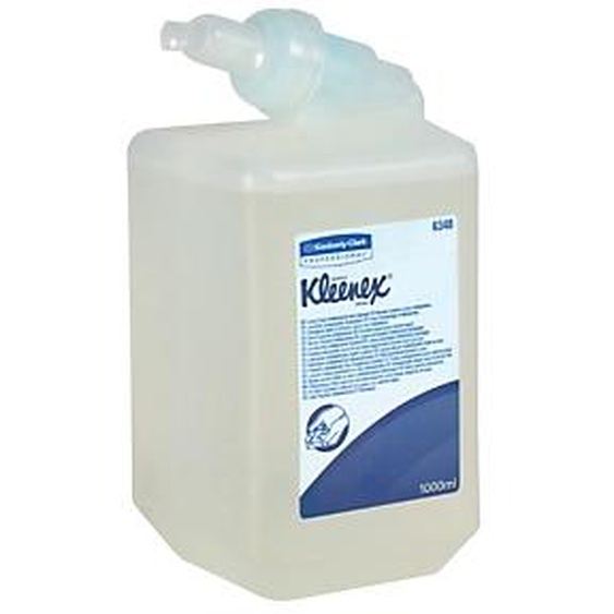 KLEENEX Cartouches savon mousse antiseptique Kleenex 1 L, lot de 6