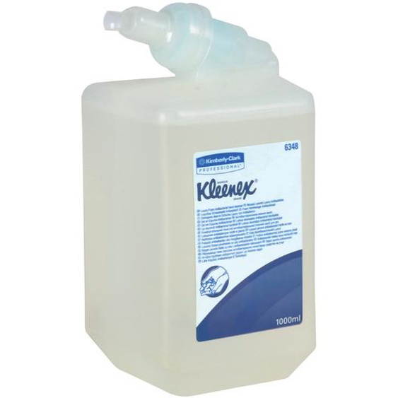 KLEENEX Cartouches savon mousse antiseptique Kleenex 1 L, lot de 6
