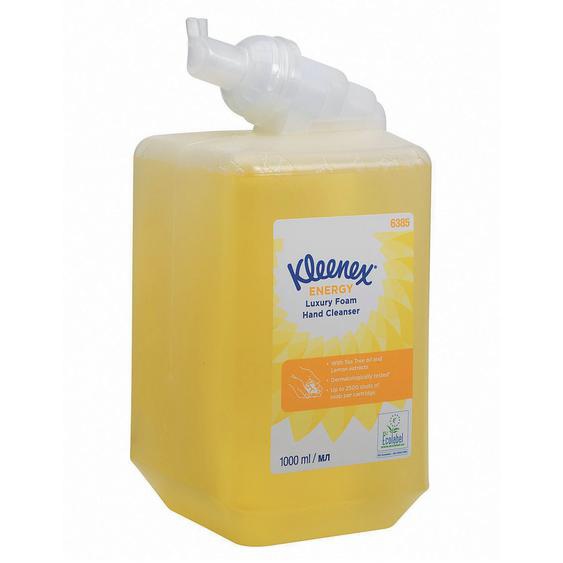 KLEENEX Cartouches savon mousse Kleenex Energy 1 L, lot de 6