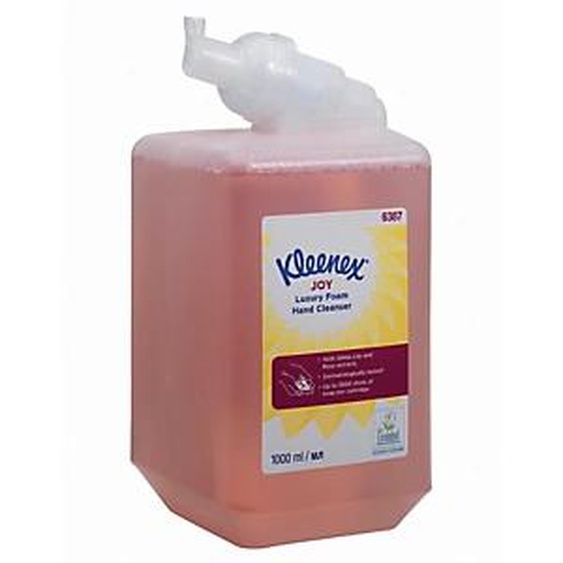 KLEENEX Cartouches savon mousse Kleenex Joy 1 L, lot de 6