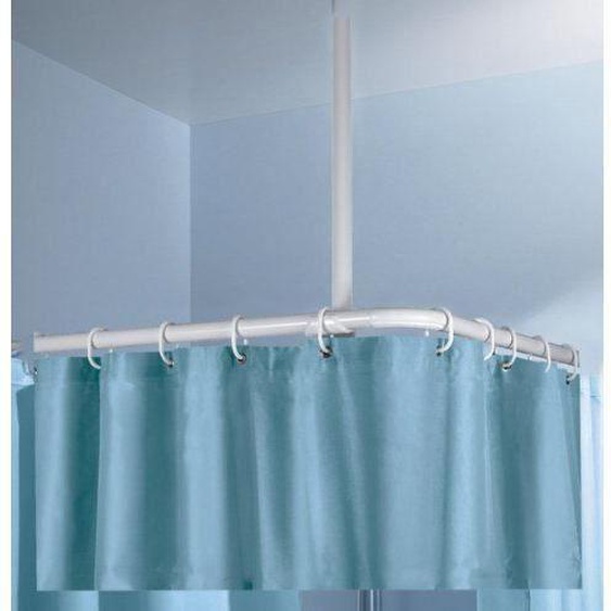 Barre de rideaux de douche - Kleine Wolke - 3303100000 - Blanc - 60 x 25 mm - Accessoires de salle de bain