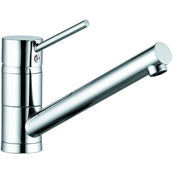 KLUDI SCOPE Mitigeur monocommandé pour évier, basse pression, Eco, levier fermé, chrome, 339390575