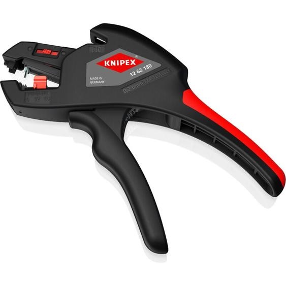 Knipex - 12 62 180 ComStrip Pince à dénuder automatique 180 mm