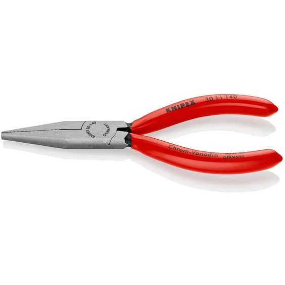 Knipex pince à bec long poli Poignées recouvertes de plastique en longueur 140 mm - 30 11 140 SB