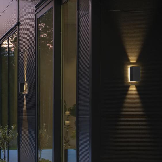 KONSTSMIDE Applique à LED réglable en haut et en bas Cremona 3x3 W