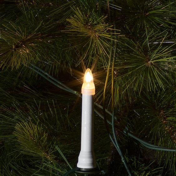 Konstsmide - Chaîne darbre, ampoules Top, One String, 16 ampoules claires, 230V, extérieur, câble vert ; 1005-000