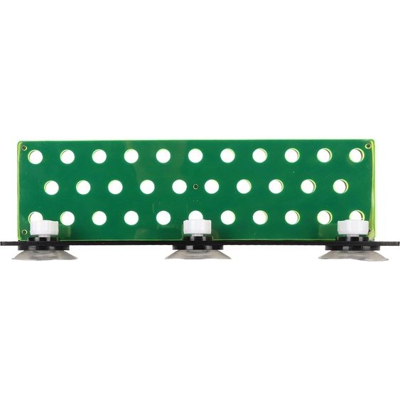 Korallenfrag Rack Vert fluorescent 32 trous de connexion Puissant godet à ventouse -Acrylaquarium support pour eau salée