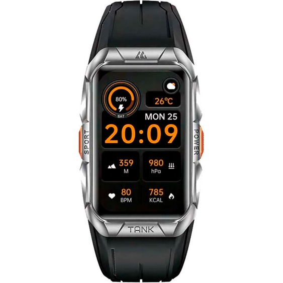 Kospet Tank X2 Smartwatch Transparent Transparent One Size