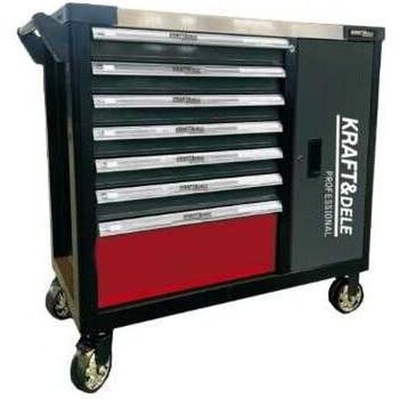 Kraft&Dele KD1068 Chariot datelier avec outils 299 pcs