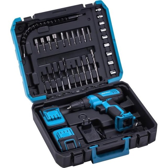 Kraft&Dele KD3355 AKU perceuse - visseuse 21V 2x2Ah + accessoires