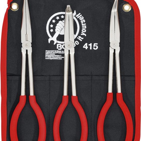 KRAFTMANN 415 Jeu de pinces pour téléphone, 0° - 35° - 70°, 3 pcs.