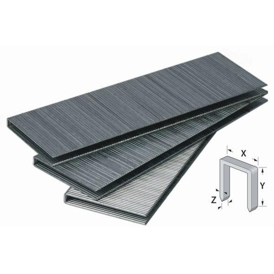 Kreator Agrafes 25 mm 1000 pcs Agrafes de rechange pour agrafeuse manuelle - KRT304025