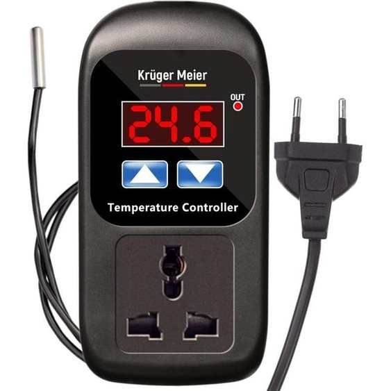 Kruger Meier Carbonne - thermostat électronique Kruger Meier