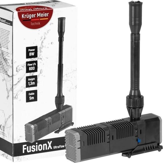 Kruger Meier FusionX 1200 - ensemble fontaine avec filtre pour bassin