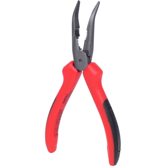 KS Tools 1192018 Round nose pliers 45-degree Tool steel 165 mm
