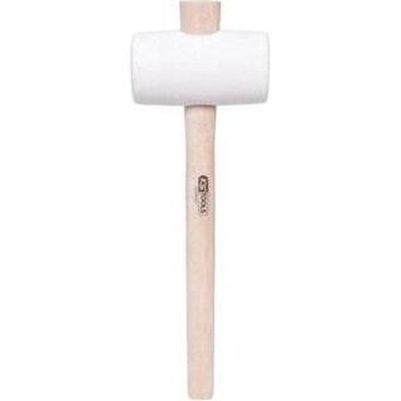 KS TOOLS Marteau en caoutchouc blanc, 500g ( 140.1235 )