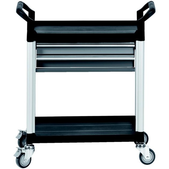 KS TOOLS Chariot de service datelier avec 2 tiroirs - 800.0030