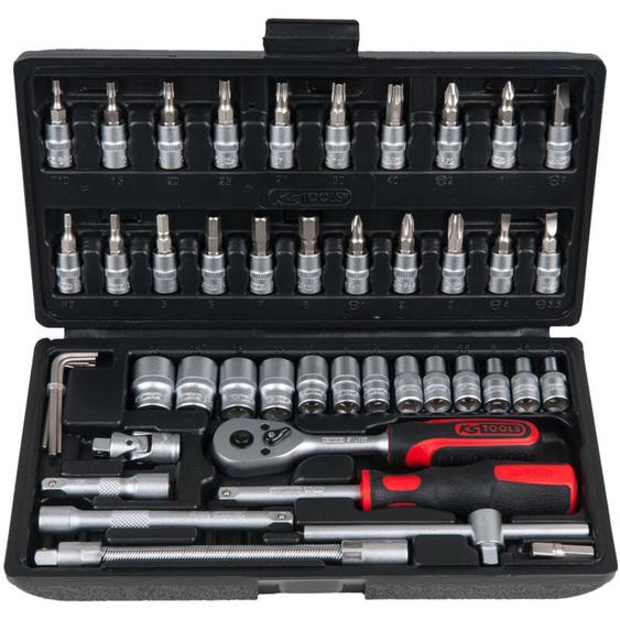 Kstools - ks Tools - Coffret de douilles F6 ¼ CHROMEmat, 47 pièces - 917.0648