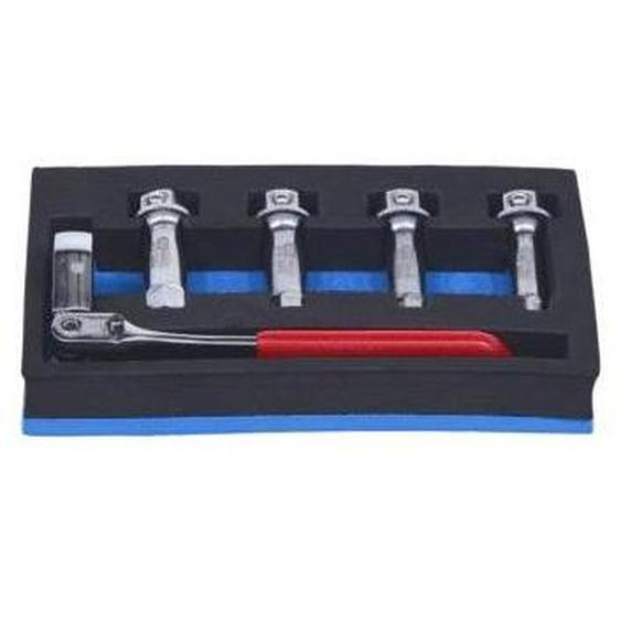 KS TOOLS Douille pour étrier de frein 918.3500 Acier au chrome-vanadium 250g