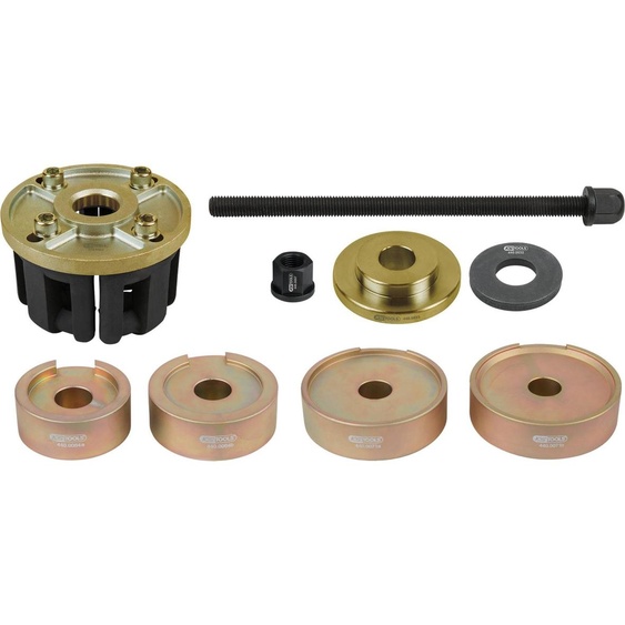 KS Tools Jeu doutils pour le montage de roulements de roue compacts VAG, 17 pièces