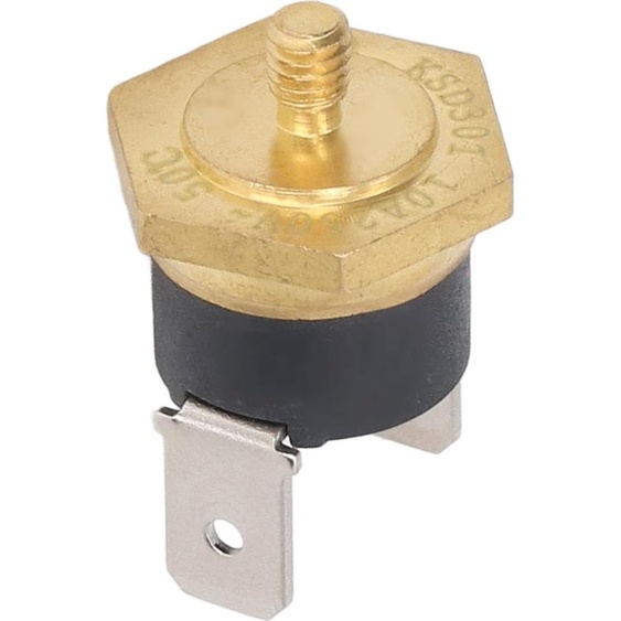 KSD301 Thermostat en cuivre,Contrôleur de thermostat,Interrupteur de température,Interrupteur de température à clapet,Interrupteur de contrôle de température,Pièces détachées électriques industrielles