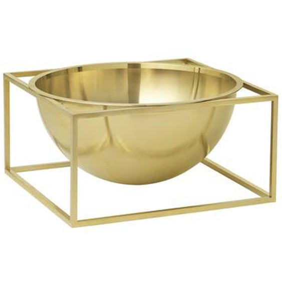 Kubus Bowl Centerpiece  - laiton - grand