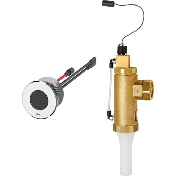 KWC AR Rinceur de WC, F5, électrique, DN20, montage derrière, p. Alimentation/batterie