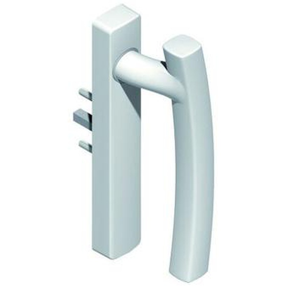 Poignée de fenêtre SYMBIOSE intérieure - CROISEE DS Blanc 9010 Droite Blanc 9010 Brillant