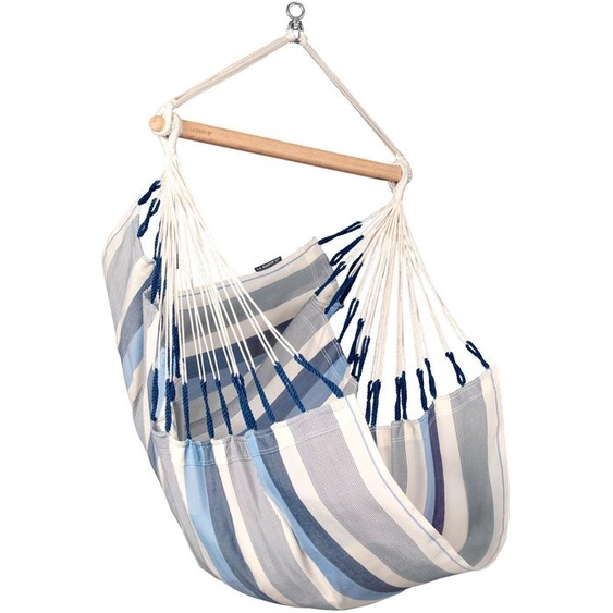 La Siesta Domingo Sea Salt Basic Fauteuil suspendu Bleu Chaise suspendue