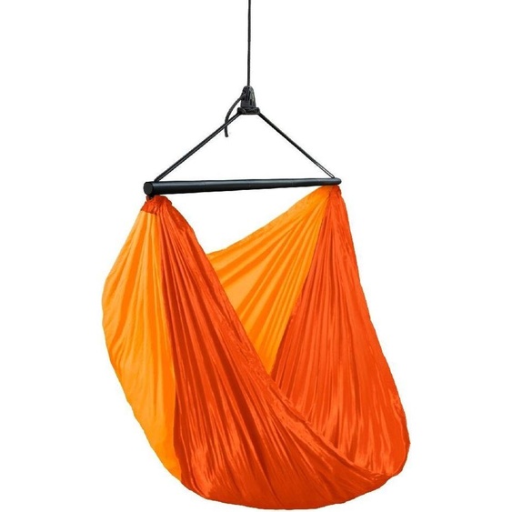 La Siesta Fauteuil suspendu de voyage ZUNZUN sunrise orange Fauteuil suspendu de voyage, matériel de fixation inclus