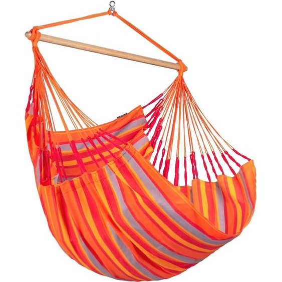 La Siesta Fauteuil suspendu DOMINGO Comfort toucan orange Lounger Chaise hamac