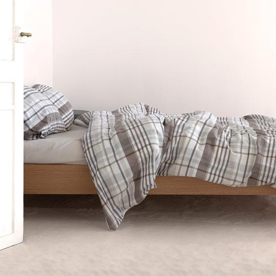 Laida Housse de couette 200 x 200 cm 100% coton Fabriqué en Europe