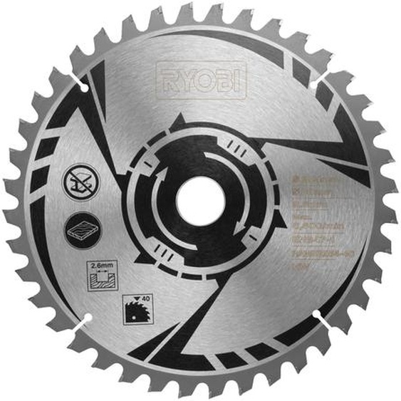 Lame carbure 40 dents diam. 254 mm
