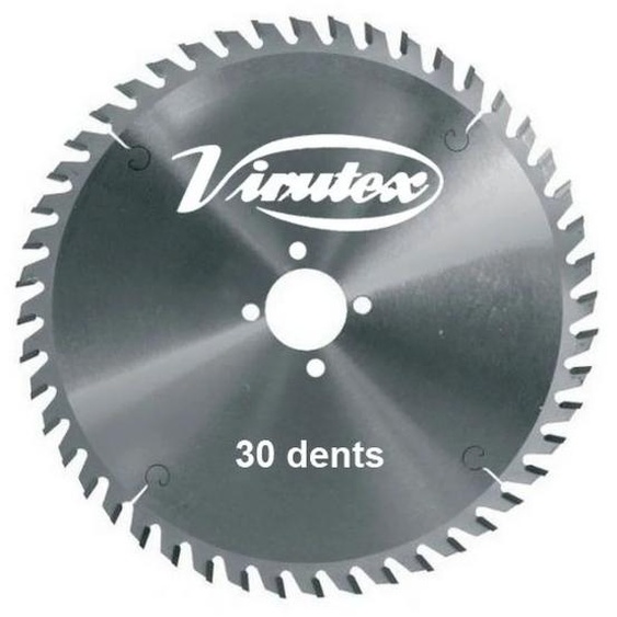 Lame de scie à métaux 165 x 20 mm 30 dents pour RZ270S VIRUTEX 7040316