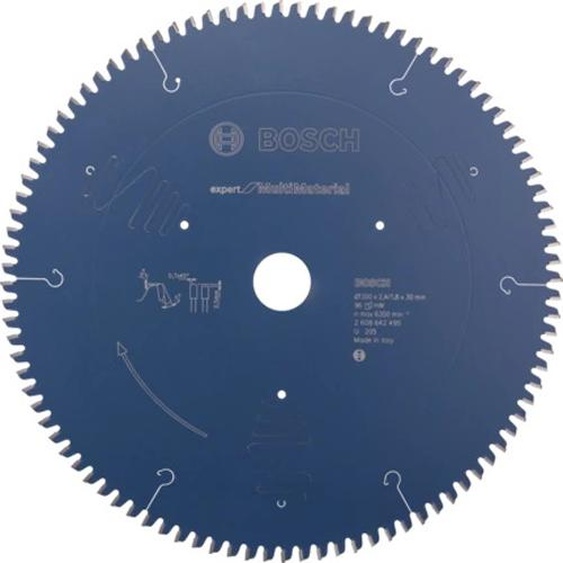 Lame de scie circulaire 300 x 30 x 2,4 mm 96 dents BOSCH 2608642495