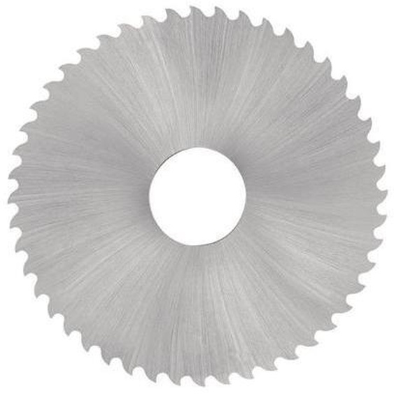 Lame circulaire en métal DIN 1838, diamètre 50 mm, épaisseur 0,5 mm, acier rapide (HSS), 48 dents