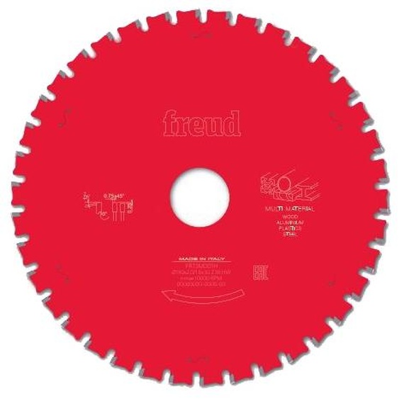 Lame de scie circulaire multi-matériaux 48 dents D250mm - FREUD - F03FS09888