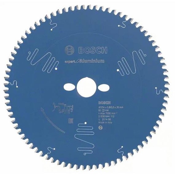 Lame de scie circulaire pour aluminium 165 x 30 x 1,6mm 52 dents - 52 dents - BOSCH EXPERT - 2608644096