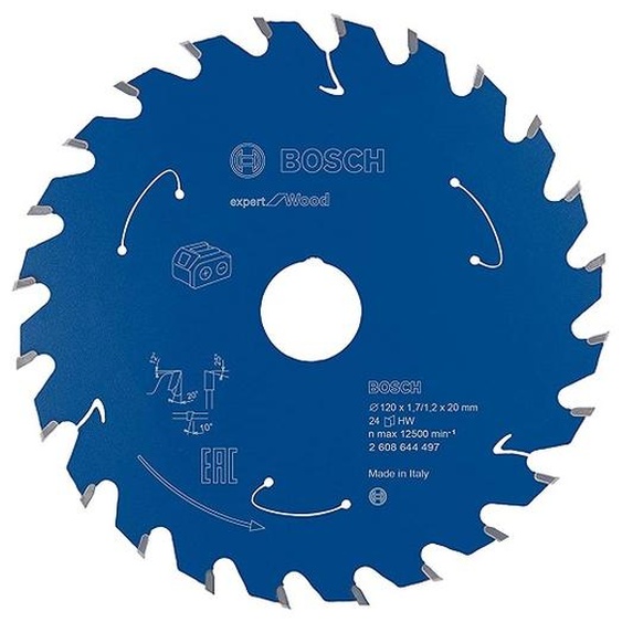 Lame de scie circulaire pour bois 216 x 30 x 1,8 mm 48 dents BOSCH EXPERT 2608642497